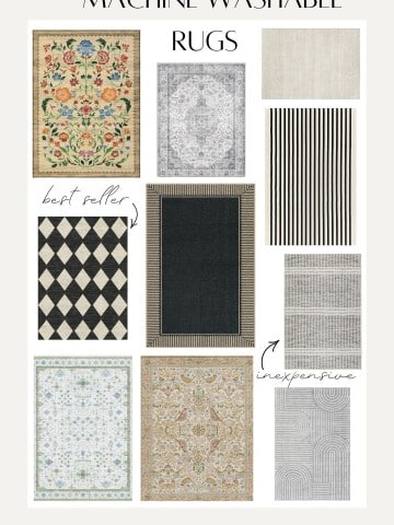 machine washable rugs