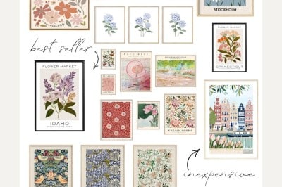 framed artwork from amazon