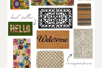 spring doormats from walmart