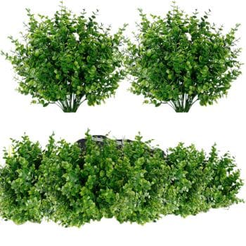 outdoor & indoor faux flowers from amazon