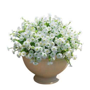 outdoor & indoor faux flowers from amazon