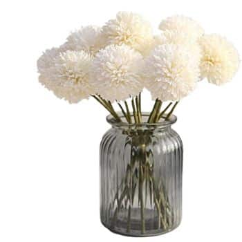 outdoor & indoor faux flowers from amazon