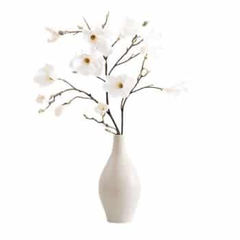 indoor faux flowers from pottery barn