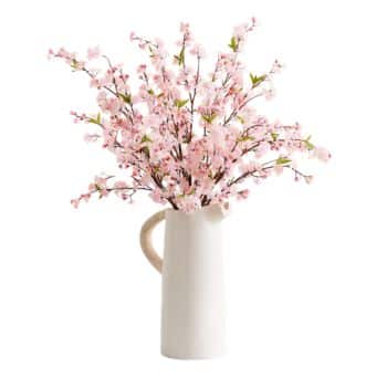 indoor faux flowers from pottery barn