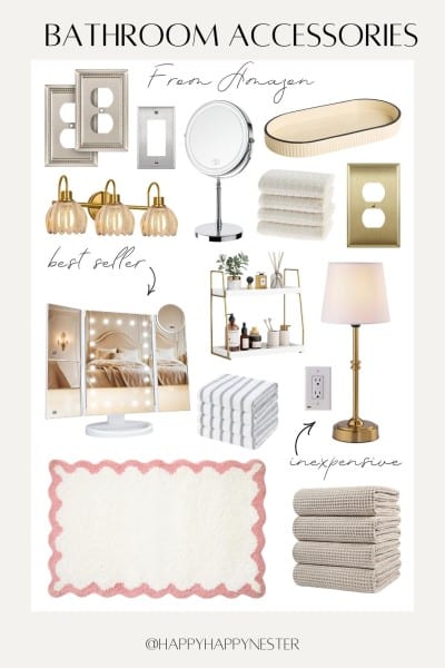 bathroom accessories from amazon